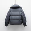 Winter 90% Down Feather Jacket for Women - Thickened, Warm, Minimalist Puffer Coat