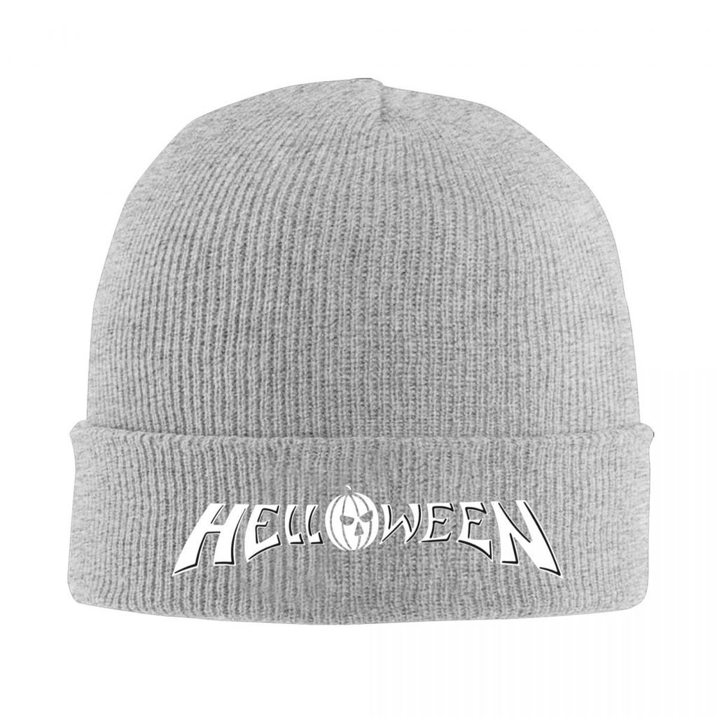 Helloween Rock Band Warm Knitted Cap Winter Knit Bonnet Hat Skullies Beanies Hip Hop Caps for Unisex