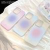 Film Shell for IPhone16 Mobile Phone Case for Apple For15promax Gradient Frosted 14 Simple 13 Japanese and Korean Style 17