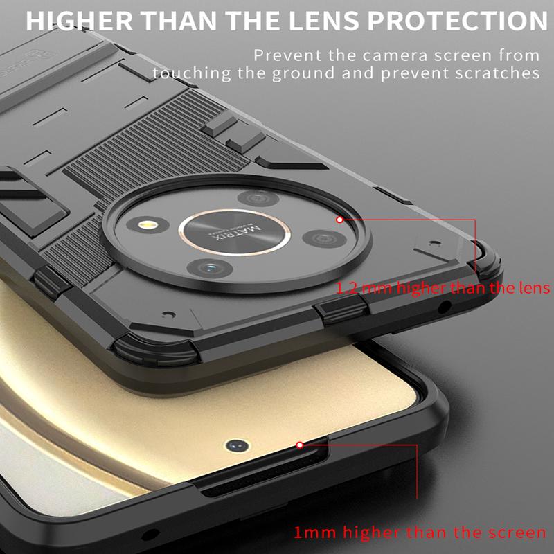 Case For Honor 90 Pro X6 X6S X8 X9 X9A X9B 70 Magic 4 5 6 Lite Cover Holder Armor Back Coque for Huawei Nova 9 SE Phone Case