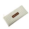 Carry Bag Pen Case Pencil Case Ins Style Kroea Lattice Penci Bag for Office Student