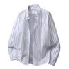 Men S Loose Striped Long Sleeve Casual Shirt