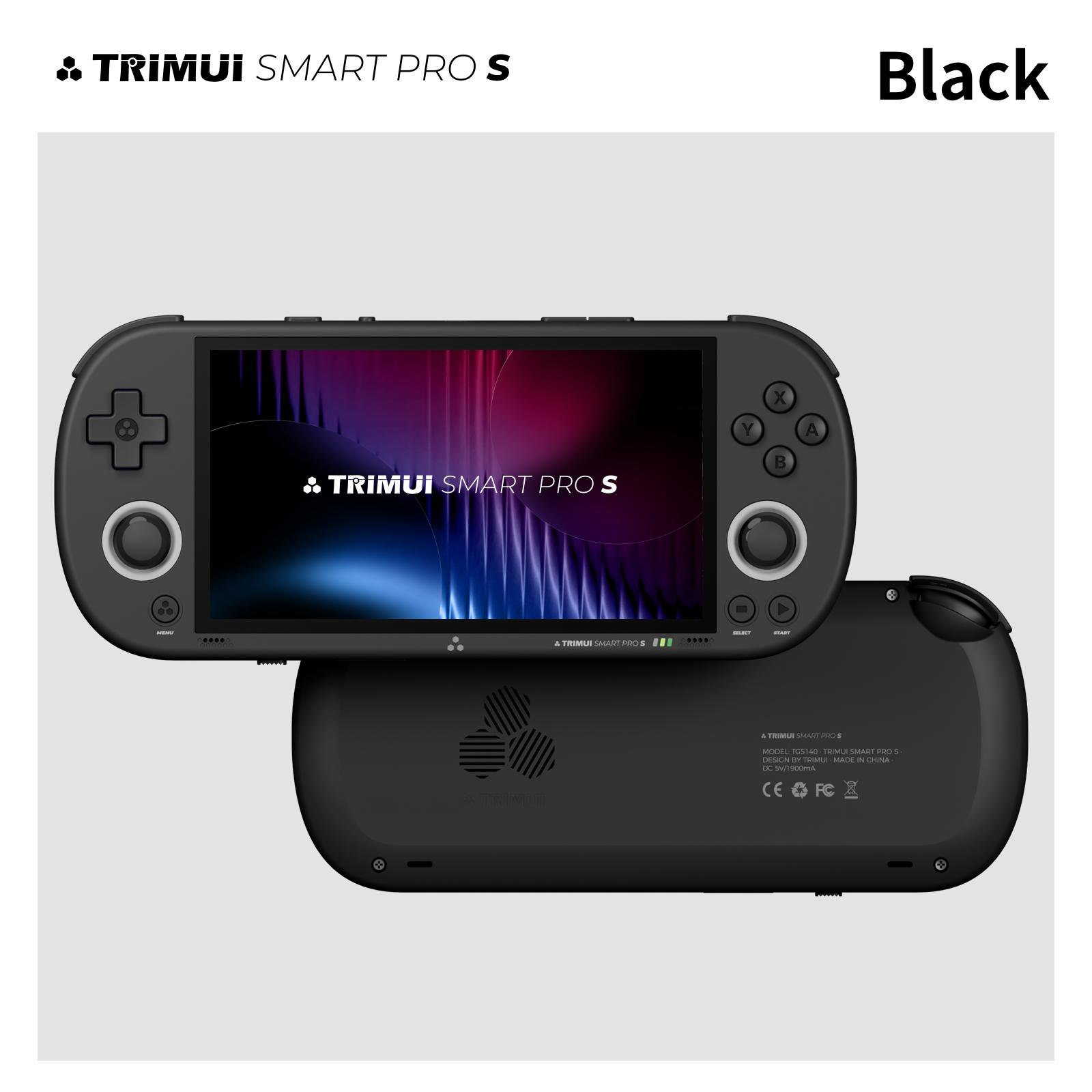 Trimui Smart Pro S Handheld Game Console Linux System TMR Joystick RGB Lighting Ambient LED 5000mAh Retro Video Game Player New No Card