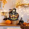 Themed Skull Halloween Pumpkin Pattern Acrylic Pendant For Decoration Holiday