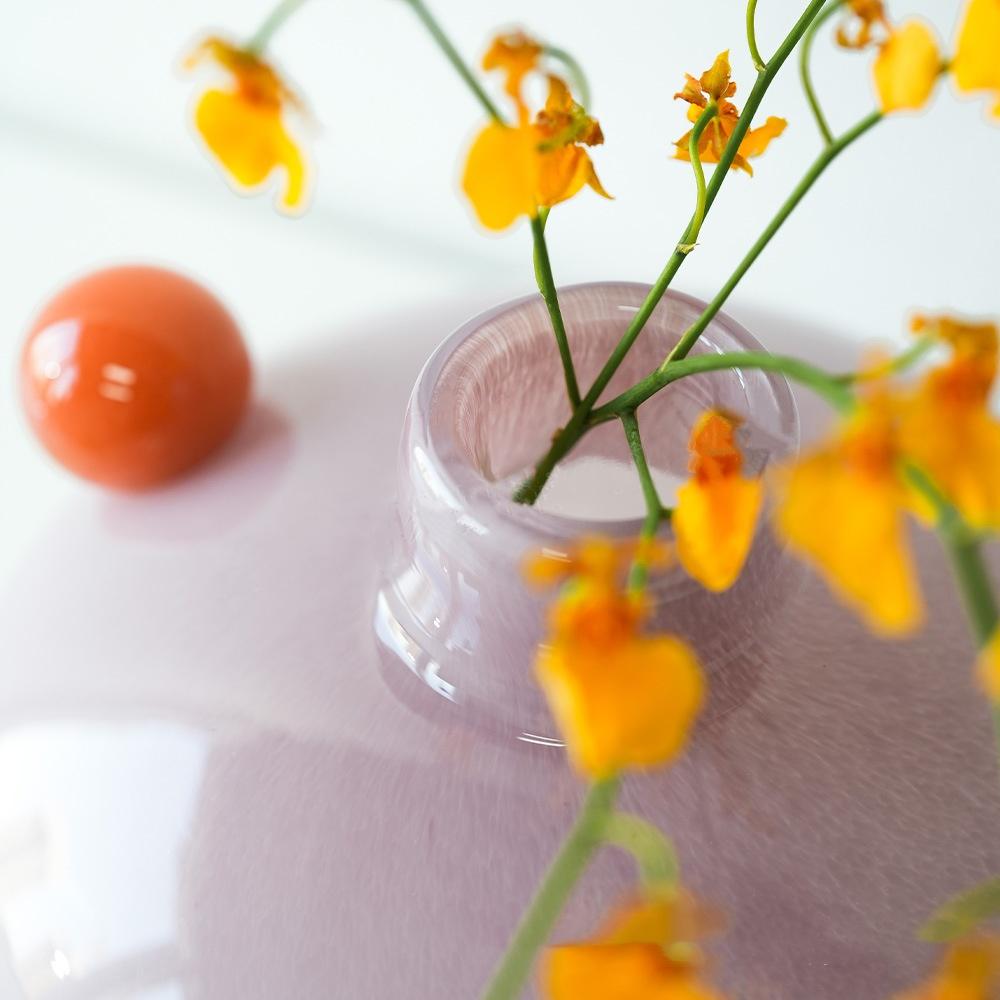 Geometric Glass Vase Colorful Bubbles Flower Arrangement Accessories Hydroponics Terrarium Home Decoration Accessories