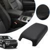 Car Center Armrest Box Cover Pad Microfiber Leather Waterproof Protection Black For Jeep Grand Cherokee Dodge Durango 2011-2020