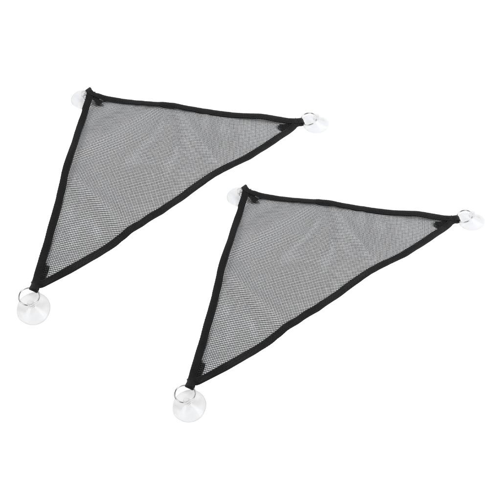2pcs Nylon Lizard Hammock Black Lizard Hanging Bed Portable Reptile Hammock Terrarium Use