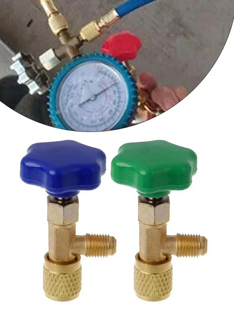 Robuster Flaschenöffner für Kältemittelgase Kompatibel mit Niederdrucksystemen wie Für R22 R134a und R410A