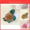 Adorable Plush Ocean Animal Large Turtle Keychain Soft Toy In Multiple Colors