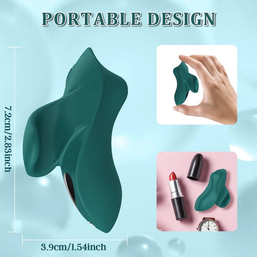 Mini Finger Vibrator Bullet Nipple Clitoral Stimulator Massager for Women Masturbation Tools Adult Erotica Goods Female Sex Toys