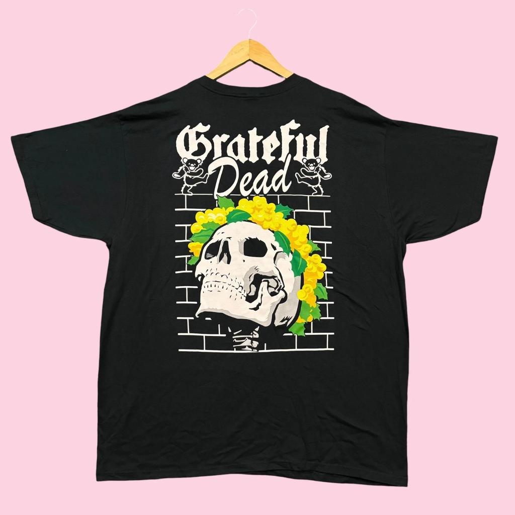 Grateful Dead Bertha Album Cover Rock Band Oversized Tee 2X