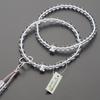 Buddhist altar shop Takita Shoten Prayer beads Jodo sect authentic rosary beads Genuine crystal Jodo pure silk Hanabon tenbo Kyoto main daily rosary