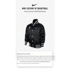 Nike Culture Of Basketball Therma-Fit Cotton Jacket With Logo Print Kids Jacket Black HF1123-010