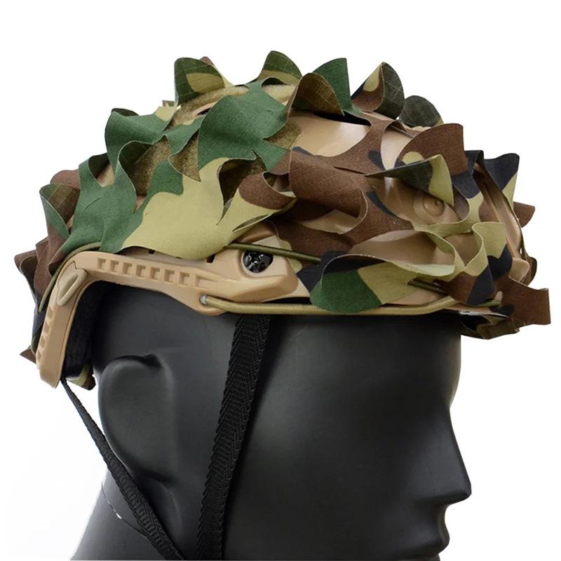 3D Tactical Helmet Camouflage Cover for Military Airsoft Games