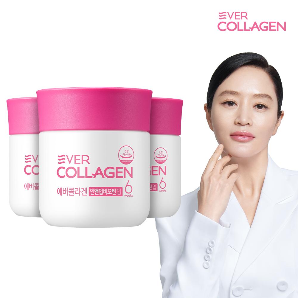 

Ever Collagen In & Up Biotin Up 18 Weeks / Functional Low Molecular Collagen Peptide Nutri