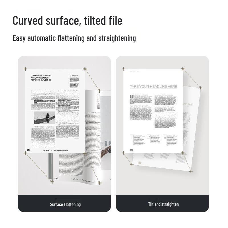 Deli GK201 A3 Book Scanner & Visualizer CN plug (adapter included)