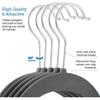 European & American Non-Slip Flocked Magic Wardrobe Clothes Hangers 