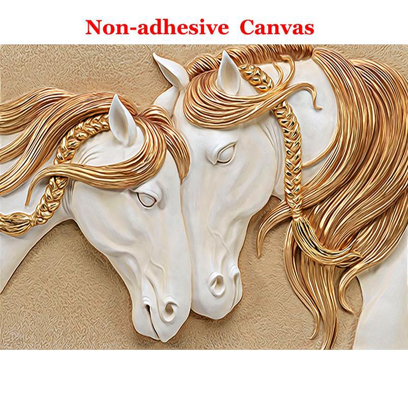 

Фотообои 3D Стерео Тисненые Лошадь Гостиная ТВ Фон Настенная Роспись Искусство Роспись Настенные Обои 300cm (W) x 200cm (H)