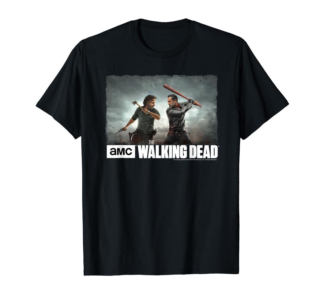 The Walking Dead Rick vs Negan Showdown T-Shirt