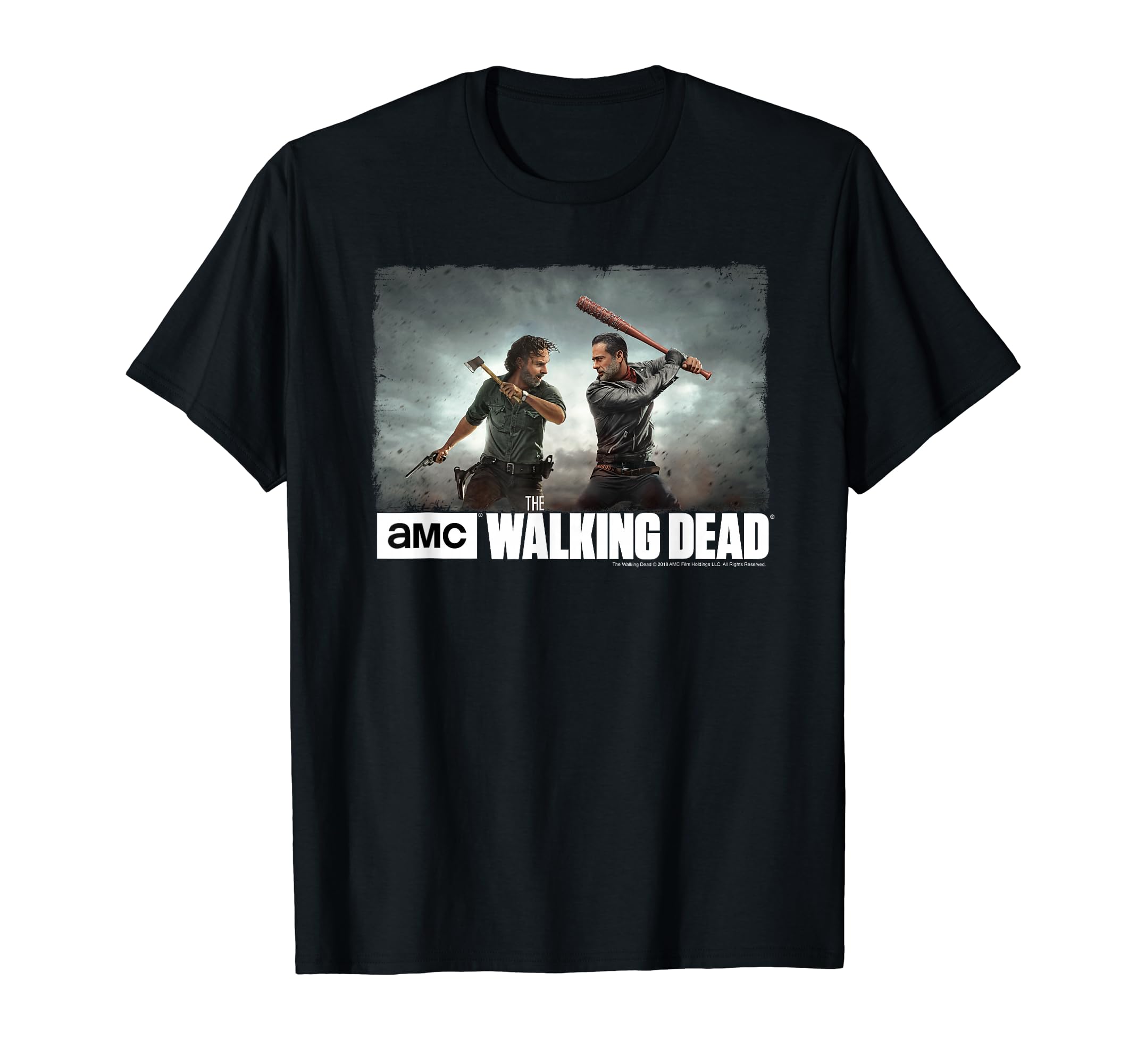 

The Walking Dead Rick vs Negan Showdown T-Shirt