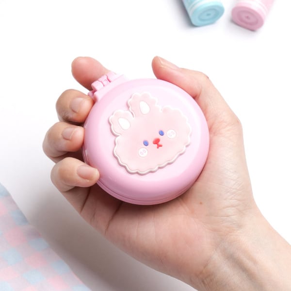 Tragbare zusammenklappbare Rundbürste