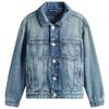 Childrens/Kids Flag Denim Jacket