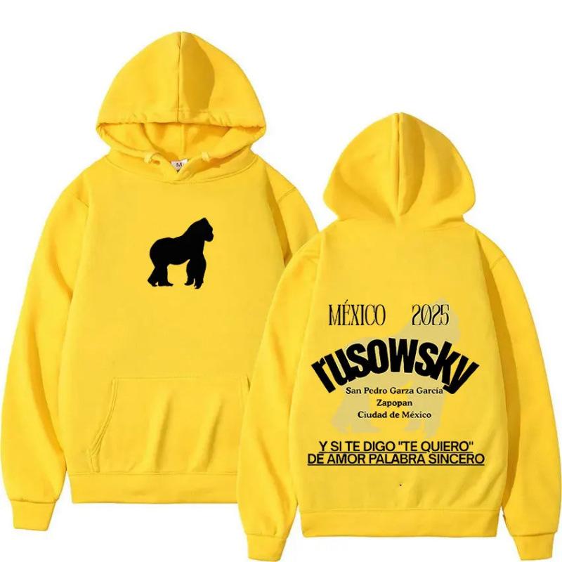 Rusowsky Mexico Graphic Merch Hoody Men'