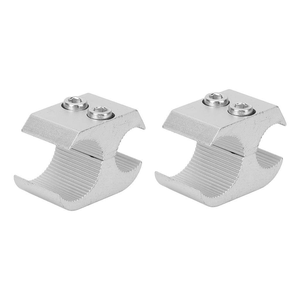 Aluminum Alloy Stepper Professional Wheelchair Pipe Holder Clamp Joint Connector Accessories for Walking Aids