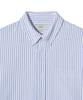 YALE 100% Cotton Oversized Oxford Shirt_Stripe
