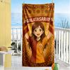 Galatasaray Beach Towel Quick-Dry Soft Microfiber Comfortable Lightweight