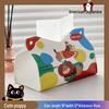 Dopamine Cartoon Tissue Box: Cute Pull-Out Storage for Home or Office