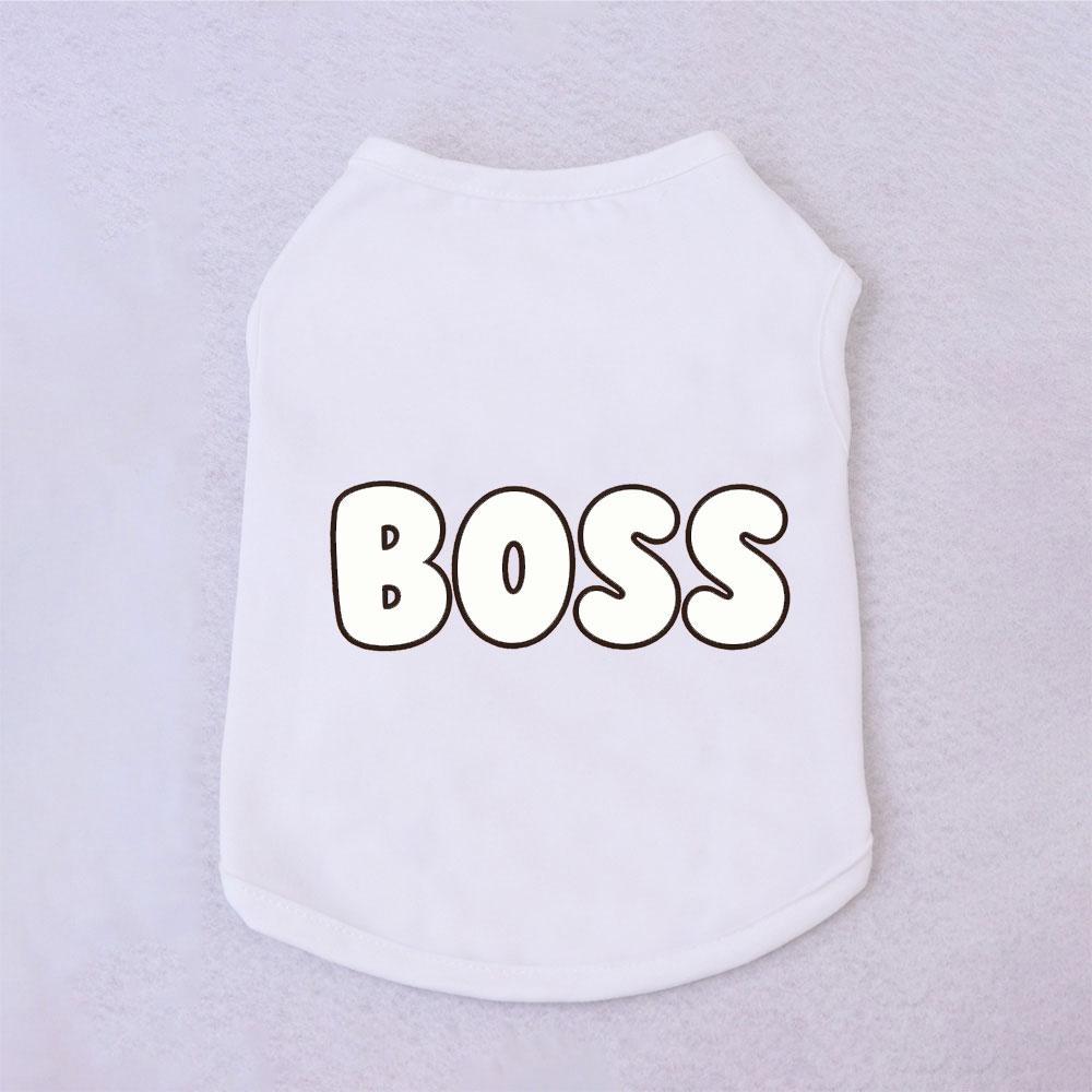 Pet Summer Vest Dog & Cat Fashion Role-playing Breathable Clothes Bichon Pomeranian Funny Internet Celebrity Slogan Printed