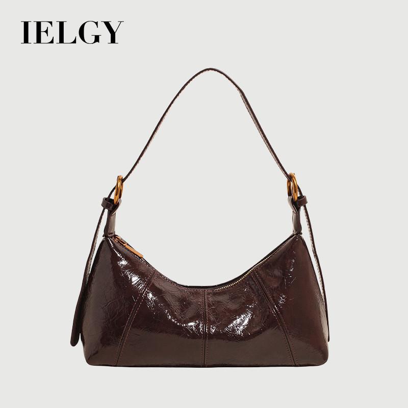 IELGY Ladies One-Shoulder Underarm Bag Retro Merad Color Cross-Body Fashion Bag