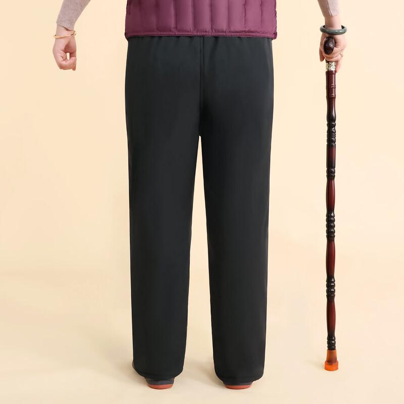 Women's Straight-Leg Casual Winter Trousers for Seniors