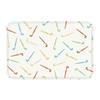 Hockey Door Floor Kitchen Bathroom Mats Anti-Slip Indoor Field Hockey Sticks Doormat Living Room Entrance Rug Carpet Footpad