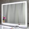 Makeup Mirrors Hollywood Led Makeup Mirror With Smart Touch Control And 3 Colors Dimmable Light (72 X 56 Cm)