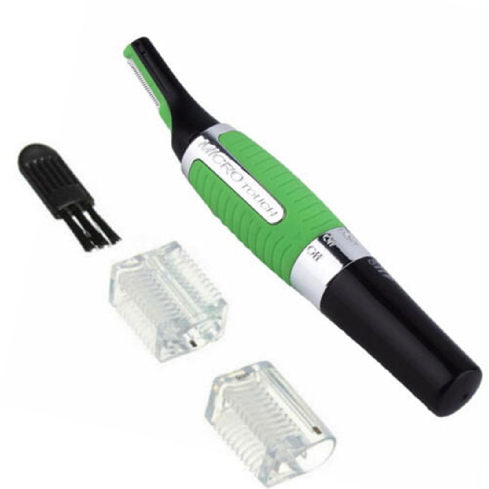 

(Отличный дом)Мужской универсальный инструмент для удаления волос для шеи, носа, лица, бровей, бороды, для удаления волос, мужской инструмент для стрижки One Size зелёный