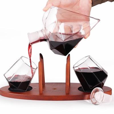 Diamant Rotwein Dekantier-Set