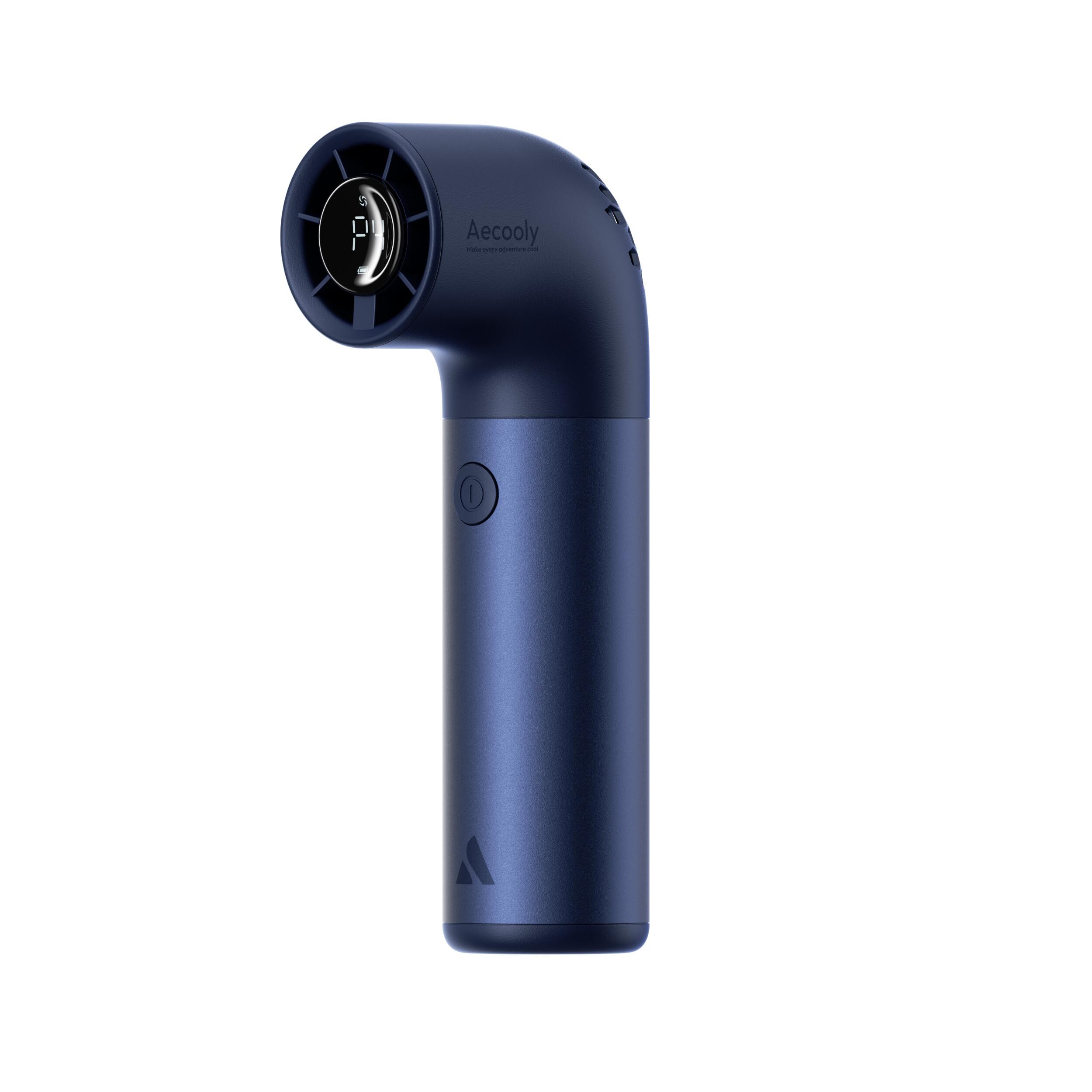 Super Merchant Aecooly Aero Pro Handventilator Met Hoge Snelheid, Blauw