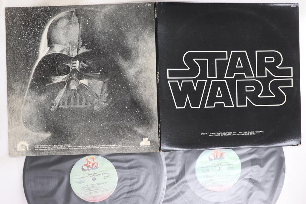 LP Record OST, LONDON SYMPHONY ORCHESTRA - Star Wars 2T541 20TH CENTURY 1977 US Soundtracks & Musicals Used