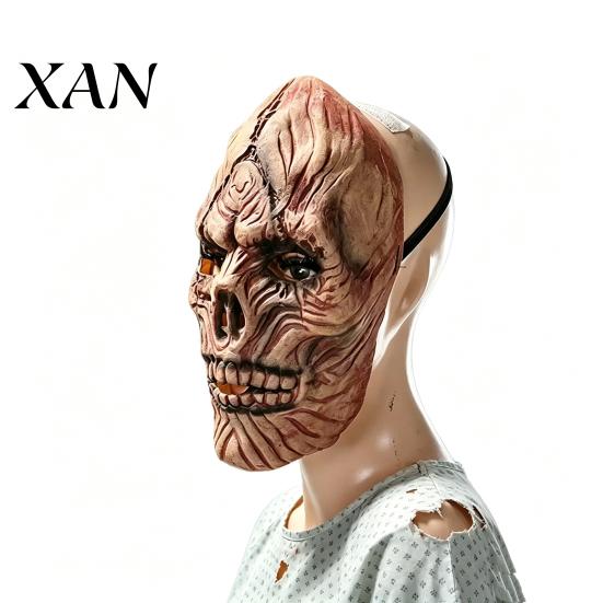 Halloween Skull Masque Scary Masque, Horror Full Face Latex Skin Friendly for Costume, Cosplay Party, Haunted House Prop