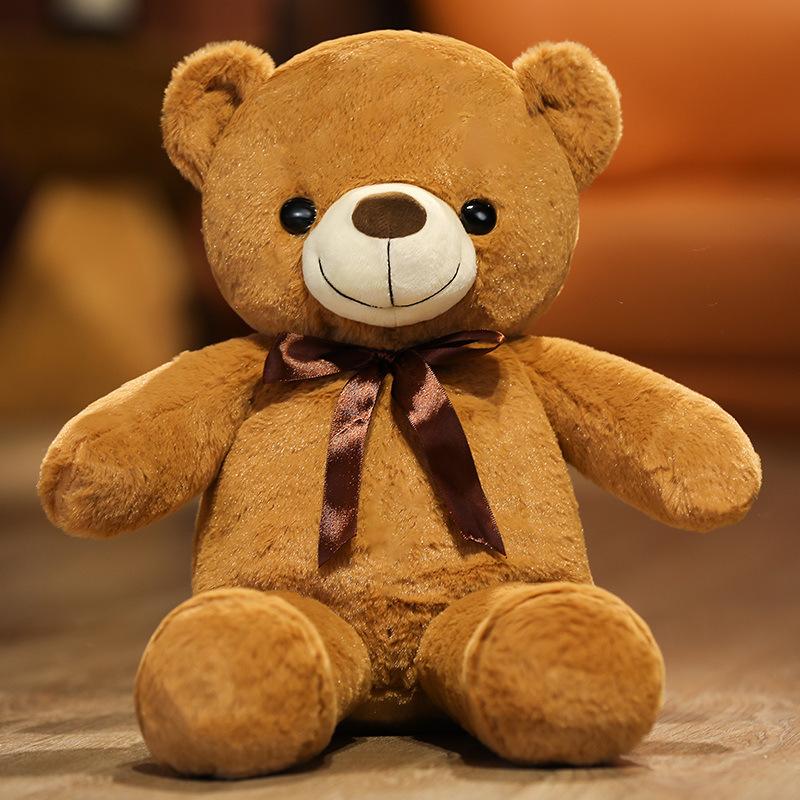 Cute Cute Bear Doll Plush Teddy Bear Hug Bear Doll Children Soothing Pillow Doll