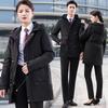 Teluoman Unisex Hooded Winter Parka Cotton Coat