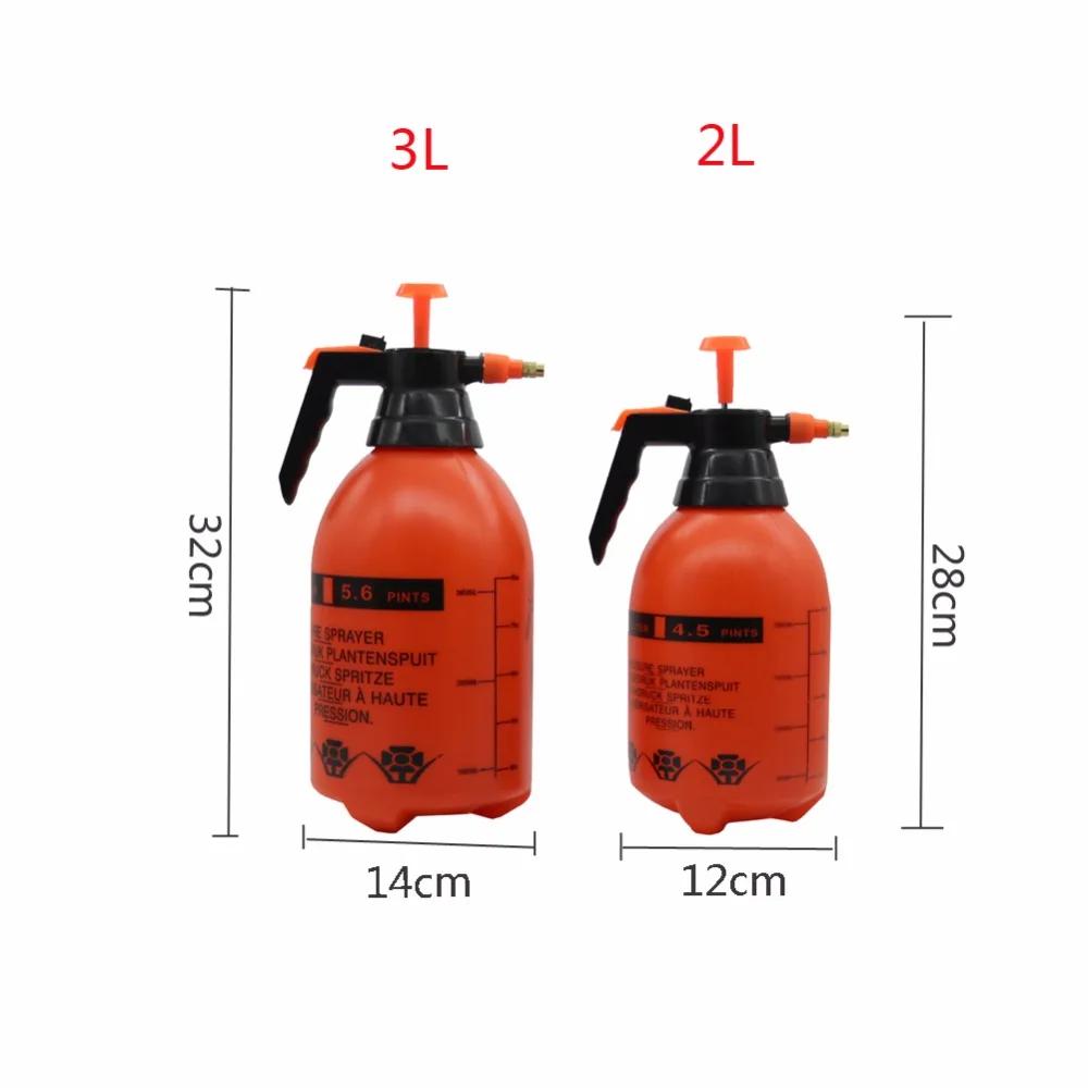 Pneumatic Sprayer, Garden Pump Sprayer, 0.5 Gallon Hand-held Lawn Pressure Spray Bottle with Brass Adjustable Nozzle for Waterin