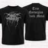 A Blaze in The Northern Sky T-shirt Banda DARKTHRONE Cotone Grafica Unisex Unisex Estiva Streetwear Vintage Black Metal Nordico