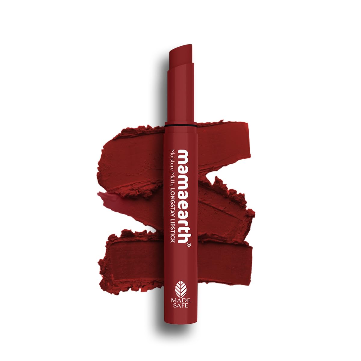 

Mamaearth Moisture Matte Longstay Lipstick 2 g Pack with Avocado Oil & Vitamin E for 12 Hour Wear Raisin Punch
