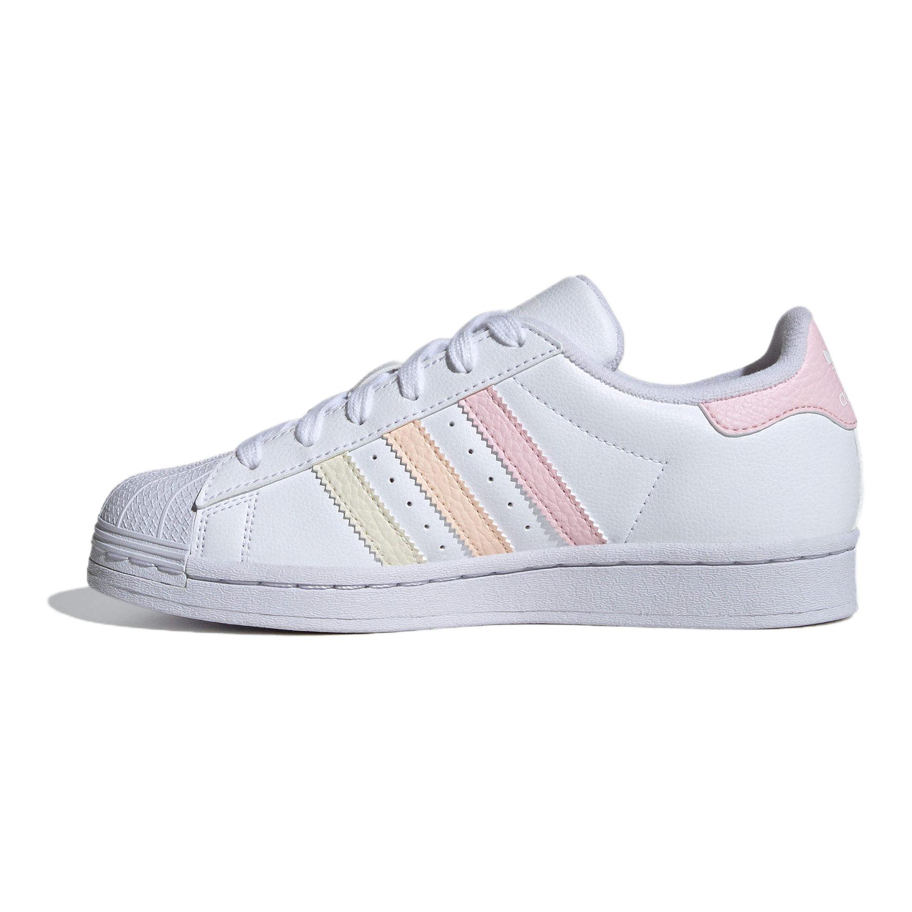 

adidas Superstar J White Clear Pink Kids Sneakers Footwear-White Supplier-Colour IF3570 36