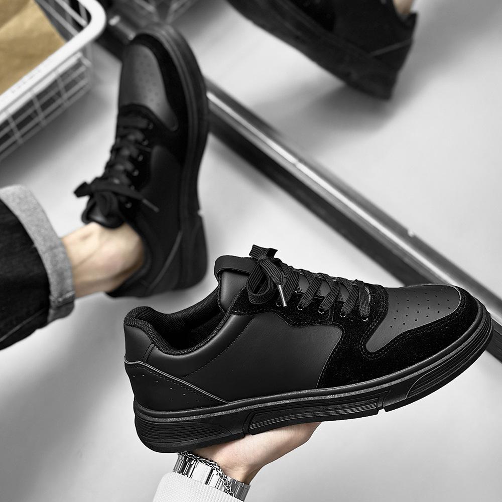 

2025 men s spring and autumn retro trend versatile board shoes platform comfortable sports casual shoes men 39