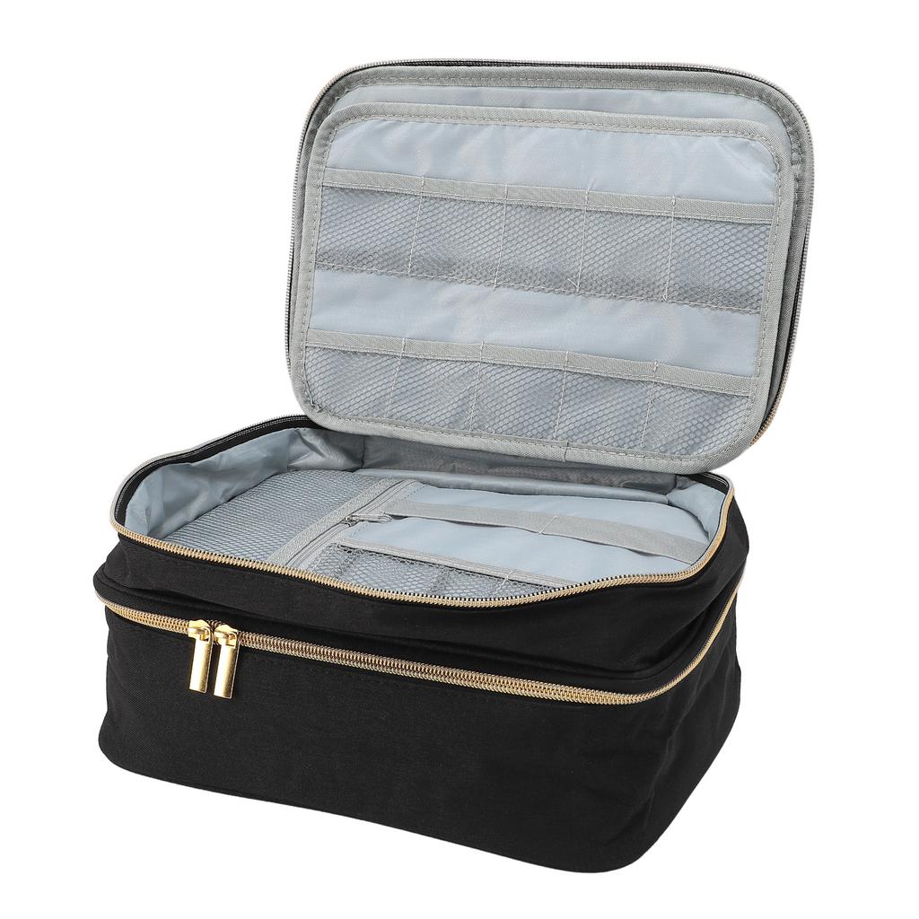 Dikiş Aksesuarları Çift Katmanlı Çoklu Bölmeli Su Geçirmez Polyester Dikiş Malzemeleri Çantası