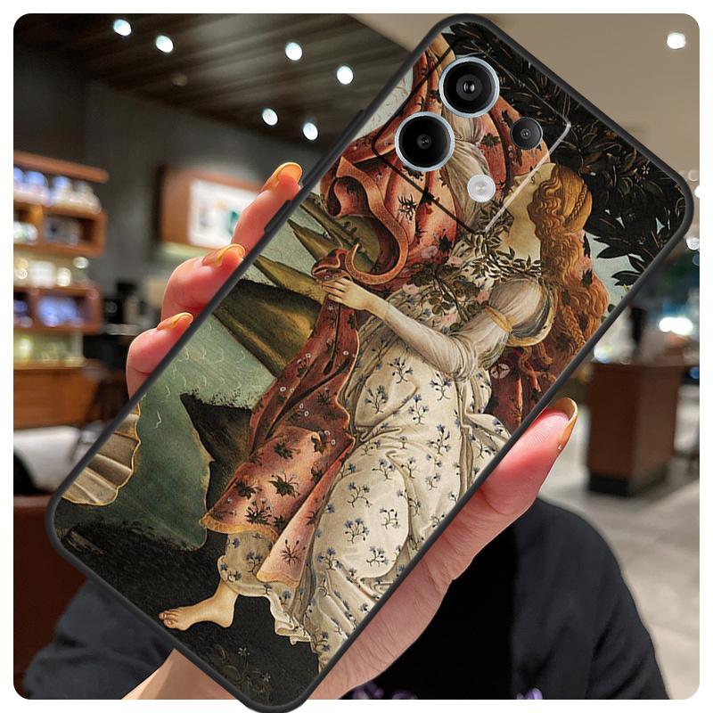 Art Paintings The Birth Of Venus Case For Xiaomi Redmi Note 11 10 12 13 14 15 Pro Plus Cover For Redmi 15 15C 10C 12C 13C 14C